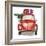 Christmas Cars I-null-Framed Art Print