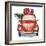 Christmas Cars I-null-Framed Art Print