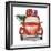 Christmas Cars I-null-Framed Art Print