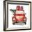 Christmas Cars I-null-Framed Art Print