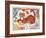 Christmas Cat and the Turkey-Cathy Baxter-Framed Giclee Print