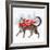 Christmas Cats & Dogs I-Victoria Borges-Framed Art Print