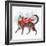 Christmas Cats & Dogs I-Victoria Borges-Framed Art Print