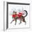 Christmas Cats & Dogs I-Victoria Borges-Framed Premium Giclee Print