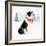 Christmas Cats & Dogs II-Victoria Borges-Framed Art Print