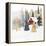 Christmas Chalet I-Victoria Borges-Framed Stretched Canvas