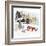 Christmas Chalet II-Victoria Borges-Framed Art Print