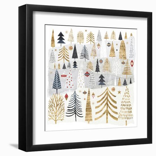 Christmas Chalet III-Victoria Borges-Framed Art Print