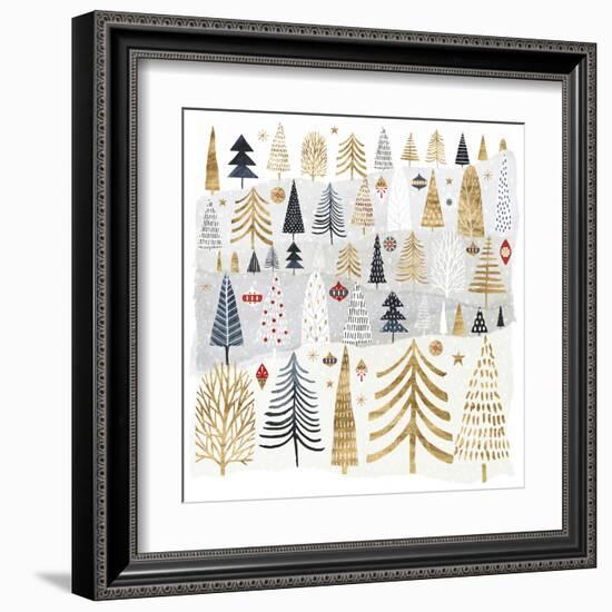 Christmas Chalet III-Victoria Borges-Framed Art Print