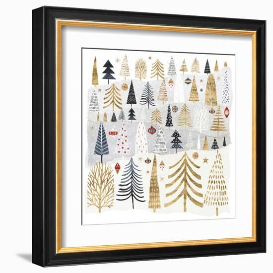 Christmas Chalet III-Victoria Borges-Framed Art Print