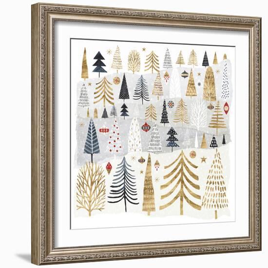 Christmas Chalet III-Victoria Borges-Framed Art Print