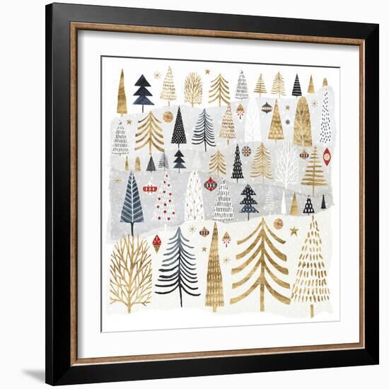 Christmas Chalet III-Victoria Borges-Framed Art Print