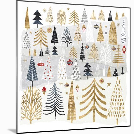 Christmas Chalet III-Victoria Borges-Mounted Art Print