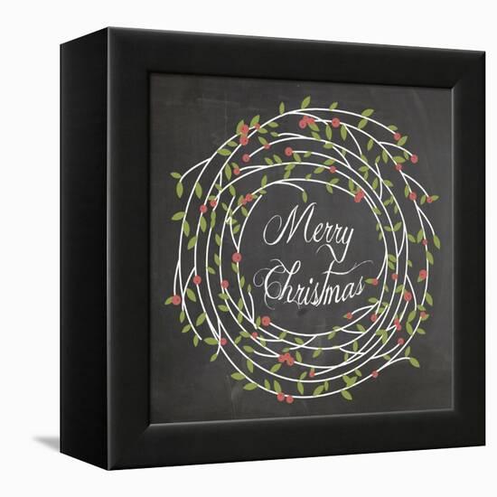 Christmas Chalk 3-Erin Clark-Framed Premier Image Canvas