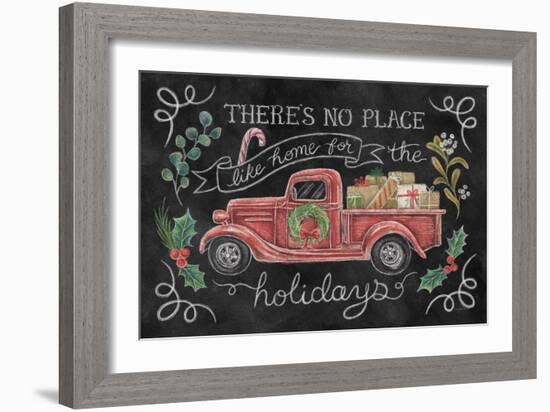 Christmas Chalk VI-Mary Urban-Framed Art Print