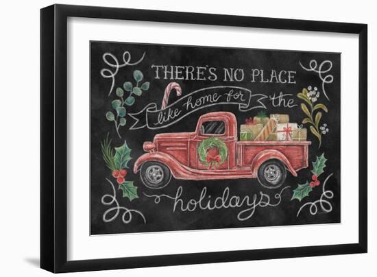 Christmas Chalk VI-Mary Urban-Framed Art Print