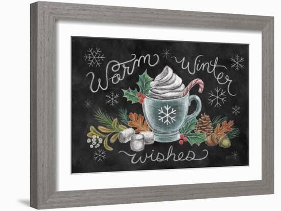 Christmas Chalk VIII-Mary Urban-Framed Art Print