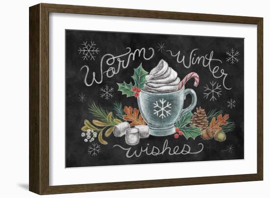 Christmas Chalk VIII-Mary Urban-Framed Art Print