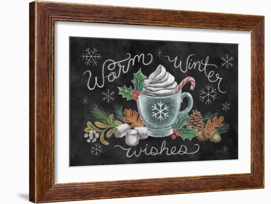 Christmas Chalk VIII-Mary Urban-Framed Art Print