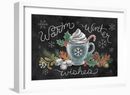 Christmas Chalk VIII-Mary Urban-Framed Art Print