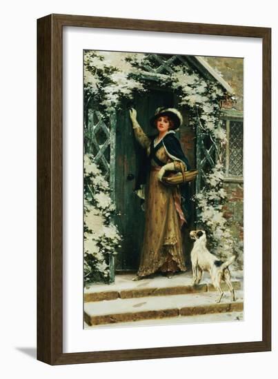 Christmas Cheer-George Sheridan Knowles-Framed Giclee Print