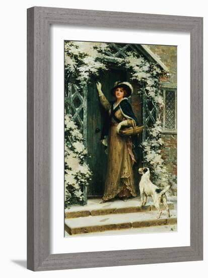 Christmas Cheer-George Sheridan Knowles-Framed Giclee Print