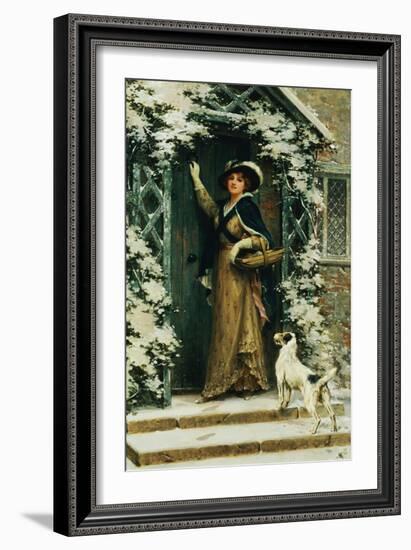 Christmas Cheer-George Sheridan Knowles-Framed Giclee Print