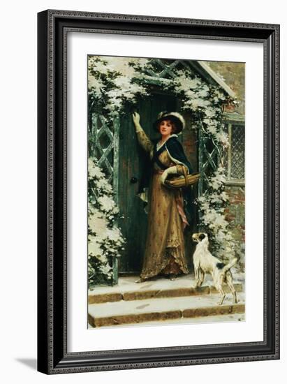 Christmas Cheer-George Sheridan Knowles-Framed Giclee Print