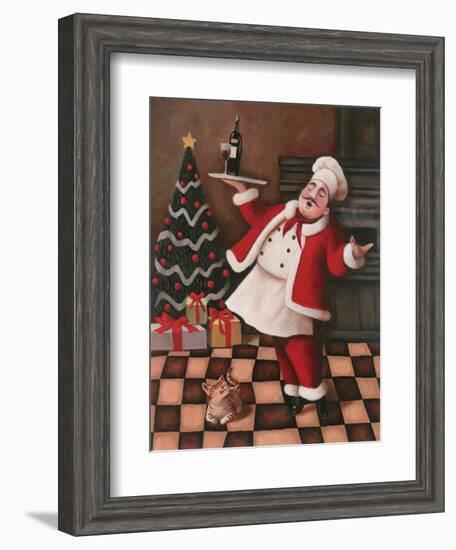 Christmas Chef II-Unknown Chiu-Framed Art Print