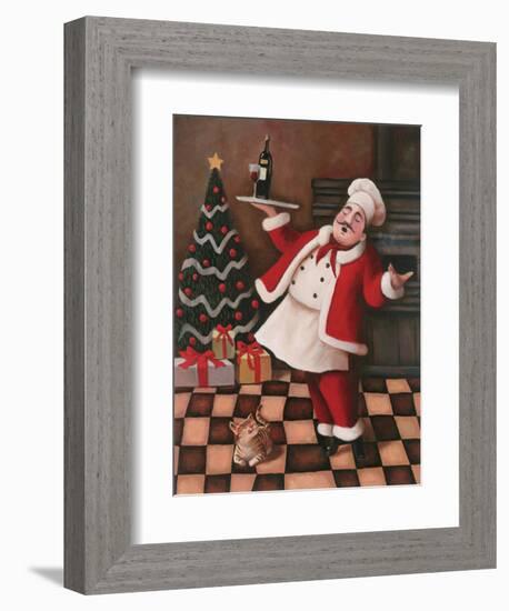 Christmas Chef II-Unknown Chiu-Framed Art Print