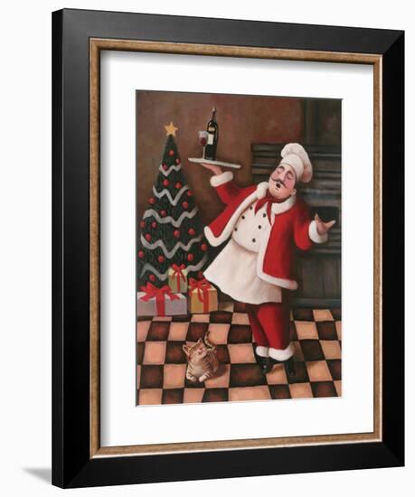 Christmas Chef II-Unknown Chiu-Framed Art Print