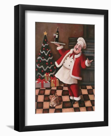 Christmas Chef II-Unknown Chiu-Framed Art Print