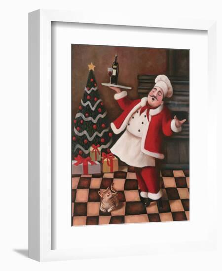 Christmas Chef II-Unknown Chiu-Framed Art Print