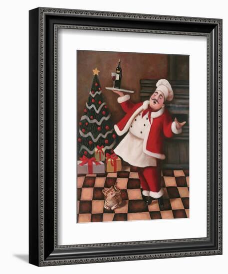 Christmas Chef II-Unknown Chiu-Framed Art Print