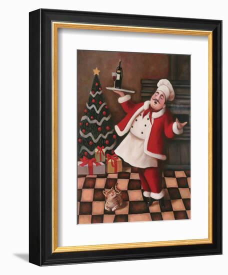 Christmas Chef II-Unknown Chiu-Framed Art Print