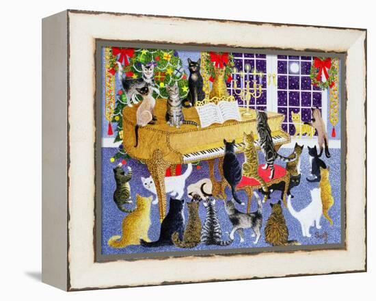 Christmas Chorus-Pat Scott-Framed Premier Image Canvas