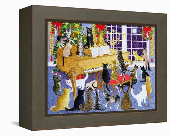 Christmas Chorus-Pat Scott-Framed Premier Image Canvas