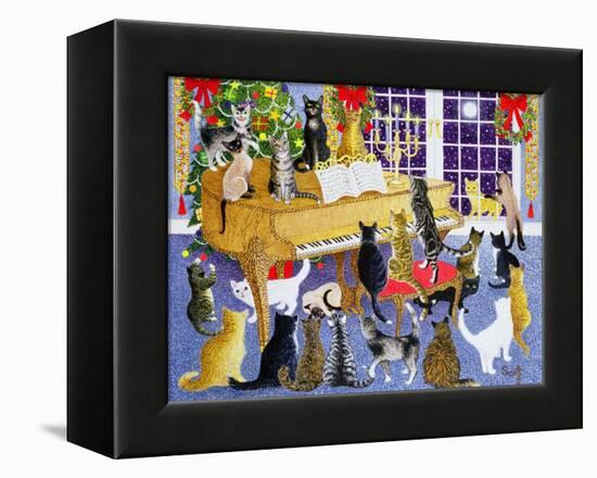 Christmas Chorus-Pat Scott-Framed Premier Image Canvas