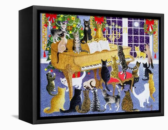 Christmas Chorus-Pat Scott-Framed Premier Image Canvas