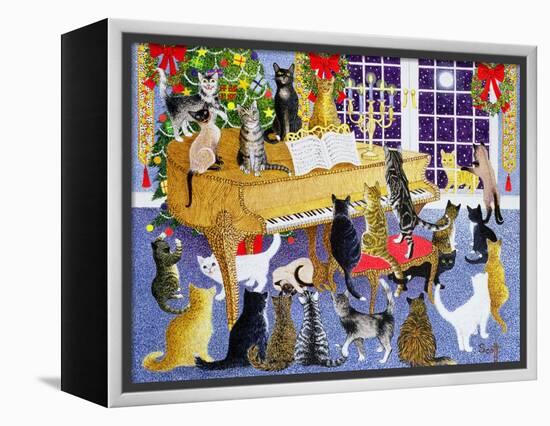 Christmas Chorus-Pat Scott-Framed Premier Image Canvas