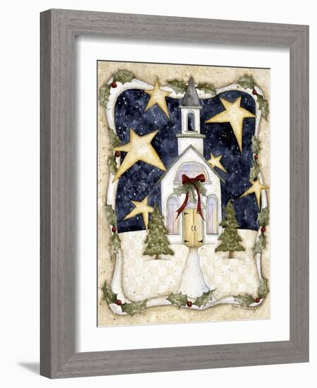 Christmas Church-Robin Betterley-Framed Giclee Print