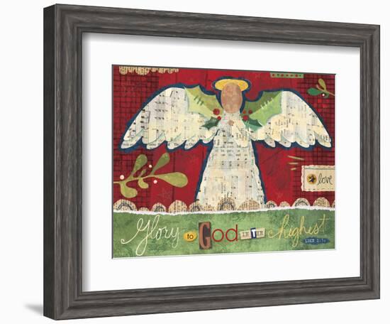 Christmas Collage 3-Holli Conger-Framed Giclee Print