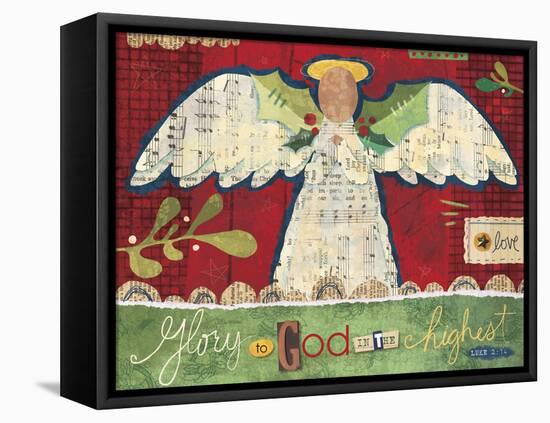 Christmas Collage 3-Holli Conger-Framed Premier Image Canvas