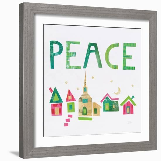 Christmas Collage IV-Melissa Averinos-Framed Art Print