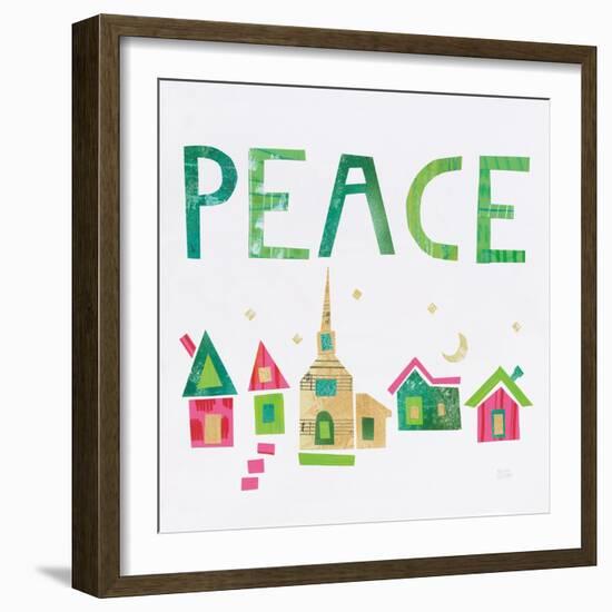 Christmas Collage IV-Melissa Averinos-Framed Art Print