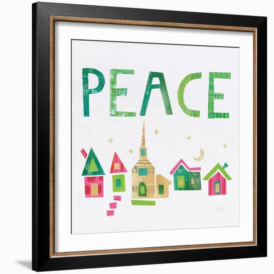 Christmas Collage IV-Melissa Averinos-Framed Art Print