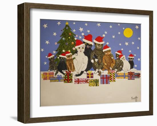 Christmas Crackers, 2016-Pat Scott-Framed Giclee Print