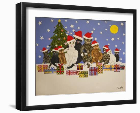 Christmas Crackers, 2016-Pat Scott-Framed Giclee Print