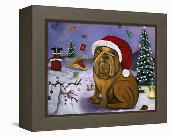 Christmas Crash-Leah Saulnier-Framed Premier Image Canvas