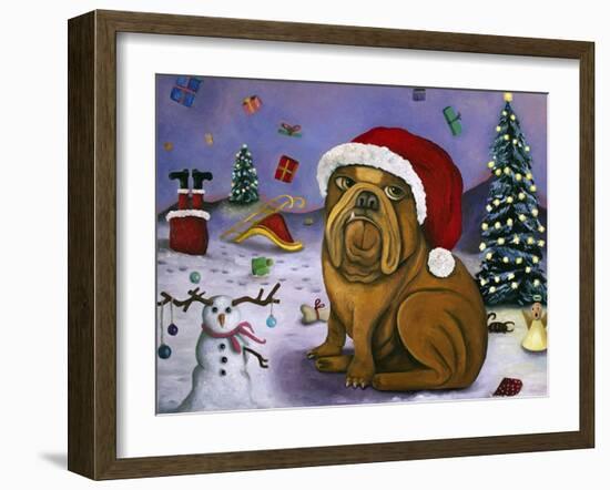 Christmas Crash-Leah Saulnier-Framed Giclee Print